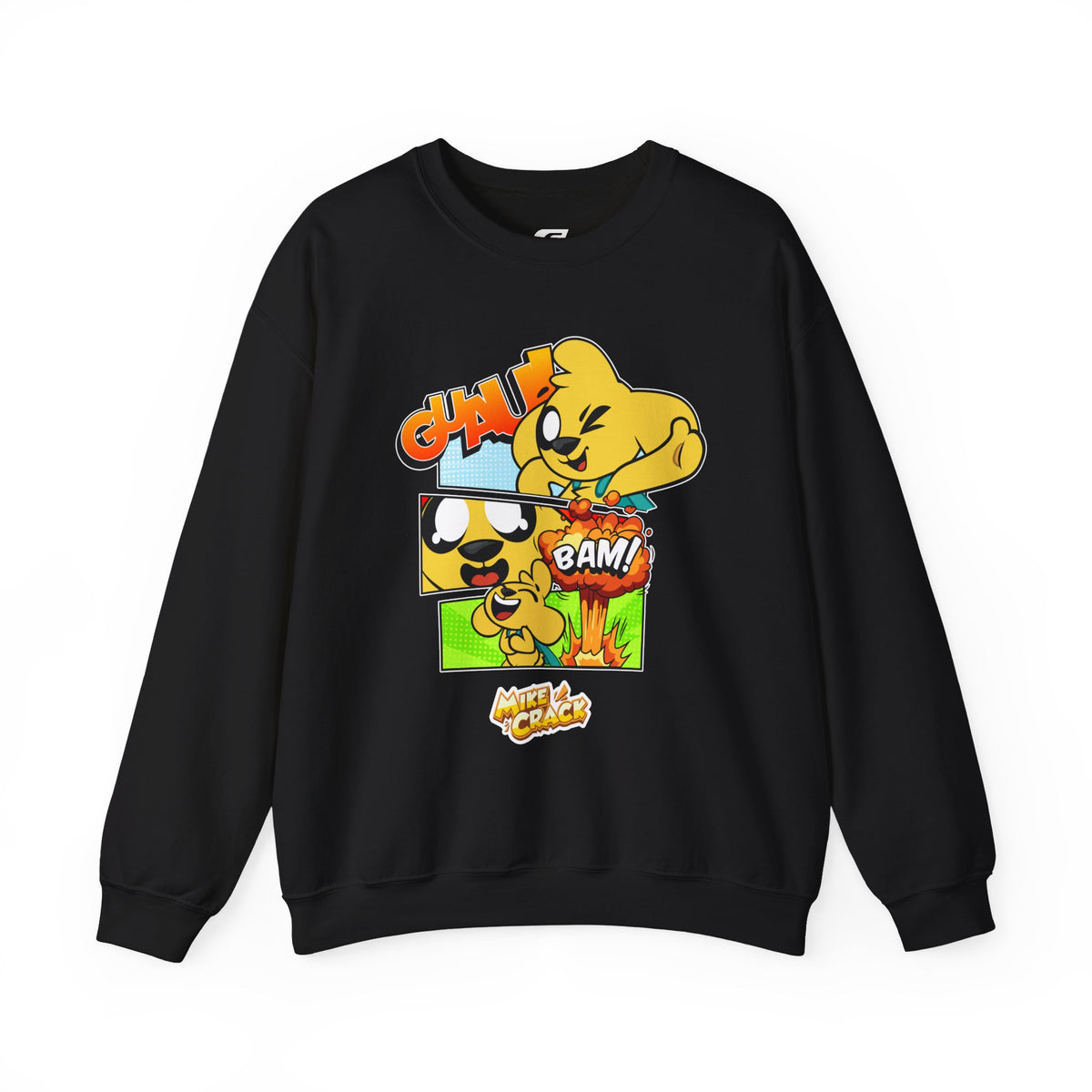 Mikecrack - Sudadera unisex cuello redondo