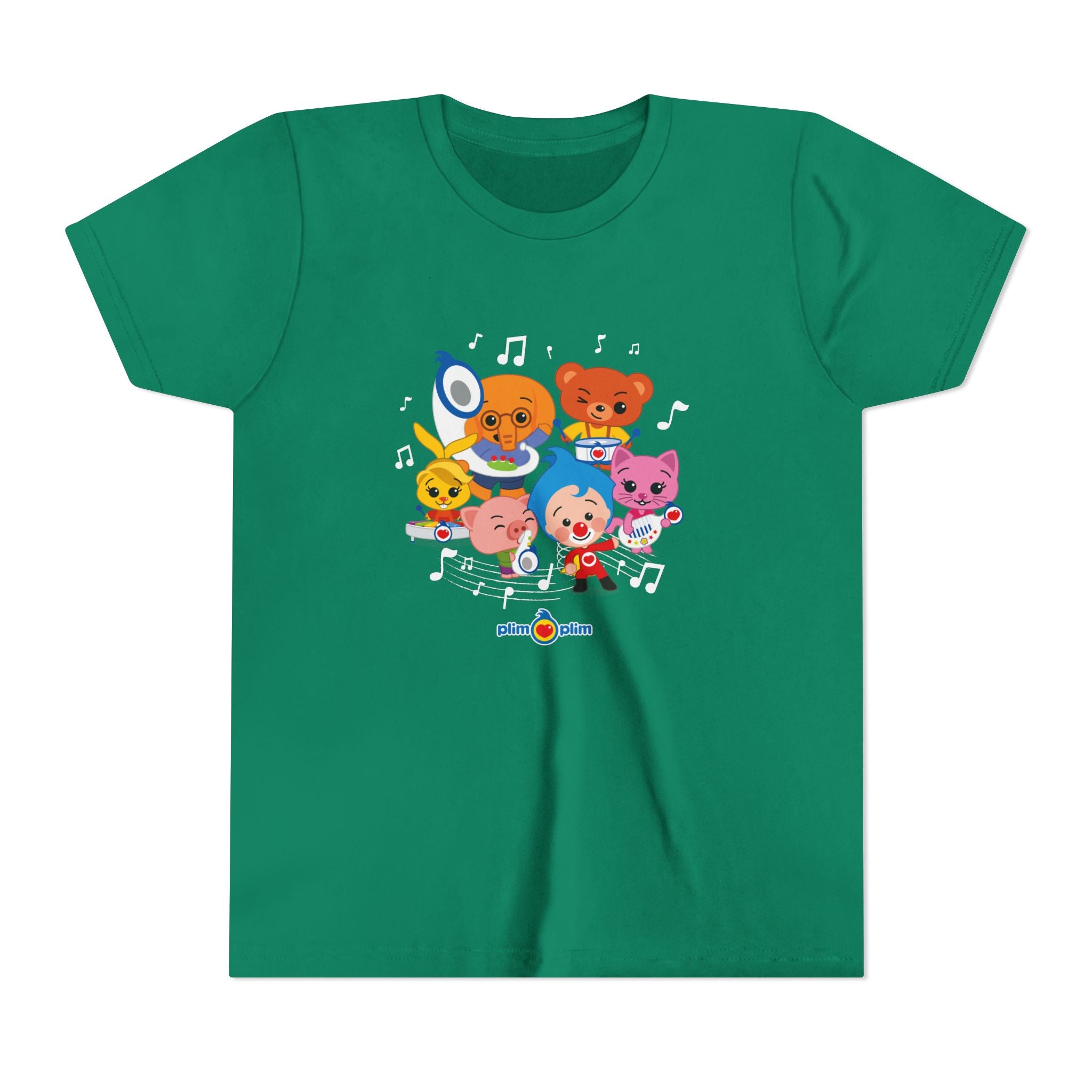 Plim Plim Camiseta Juvenil de Manga Corta Orquesta