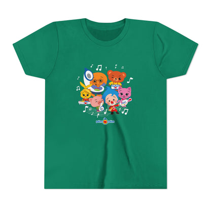 Plim Plim Camiseta Juvenil de Manga Corta Orquesta