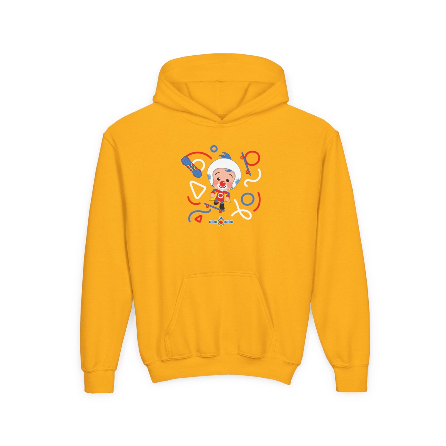 Plim Plim Sudadera de Niños con Capucha Patineta