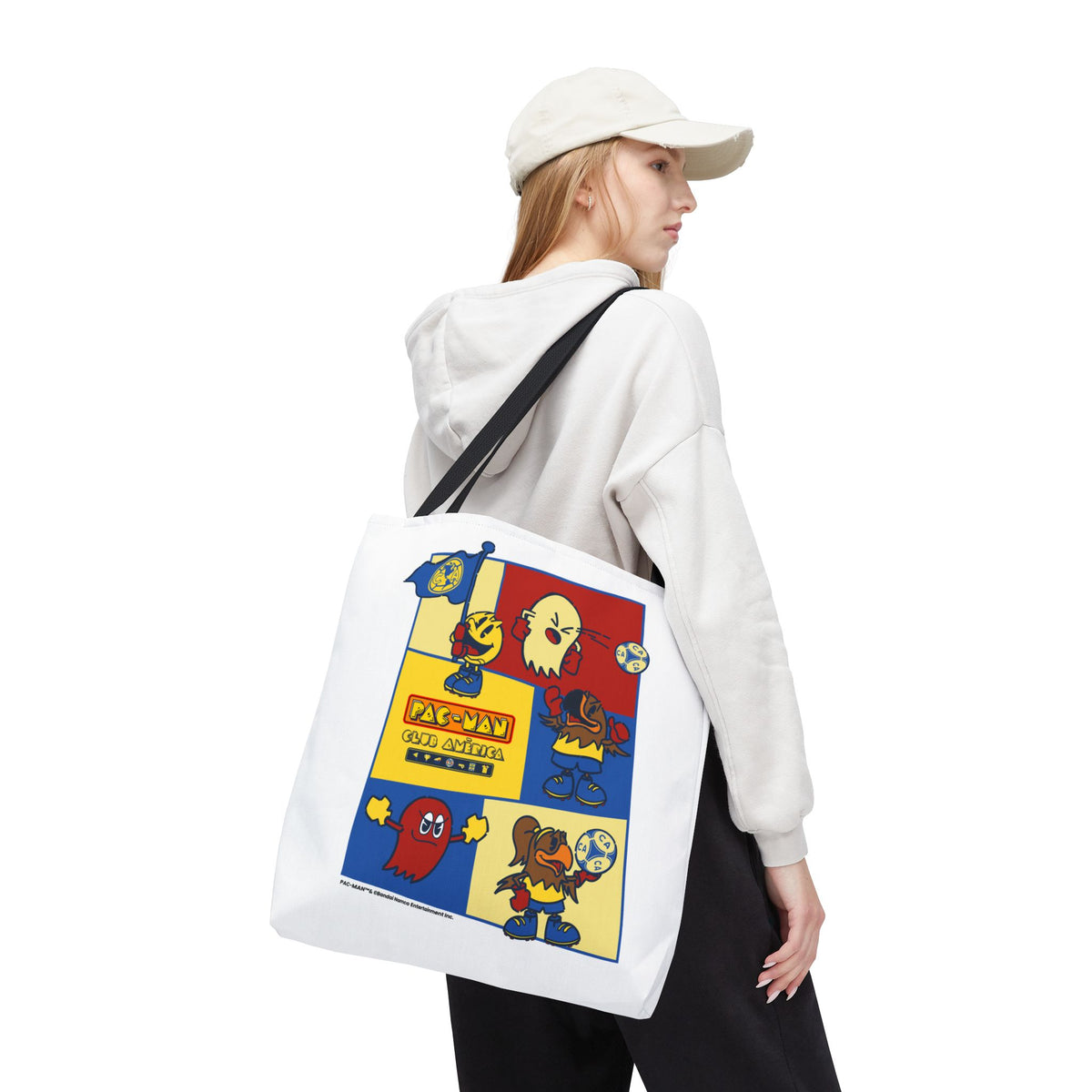 Club América x PAC-MAN - Tote Bag – official Club América x PAC-MAN licensed merch (view 3)