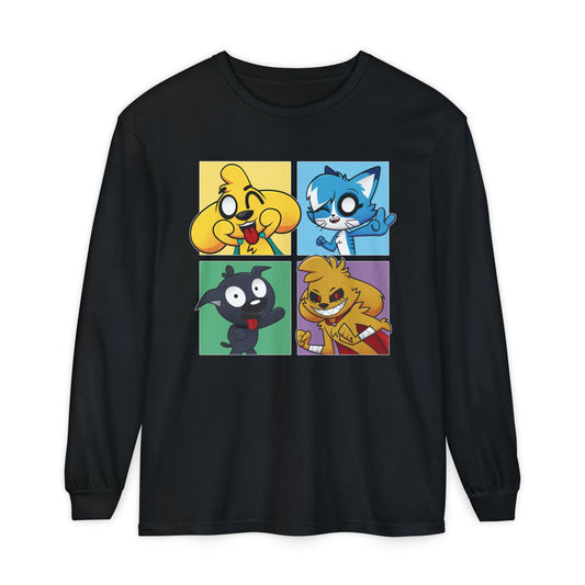 Mikecrack Garment-Dyed Long Sleeve Tee - Official Fan Apparel