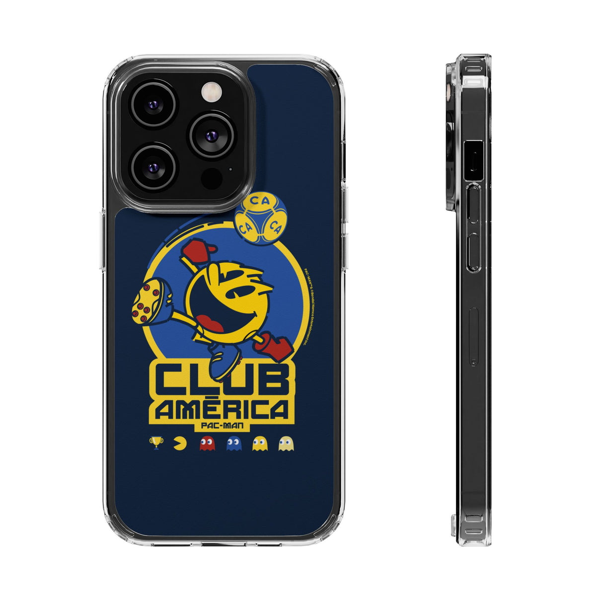 Club América x PAC-MAN – Clear Phone Case – official Club América x PAC-MAN licensed merch (view 6)