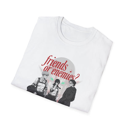 Attack on Titan Final Season - "Friends or Enemies?" T-shirt