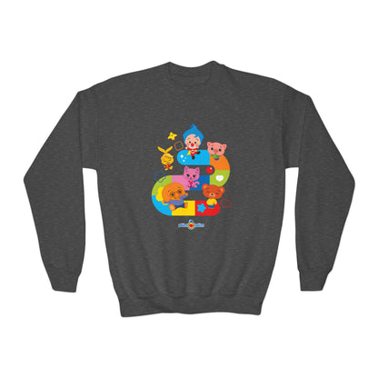 Plim Plim Sudadera Juvenil de Cuello Redondo Juego