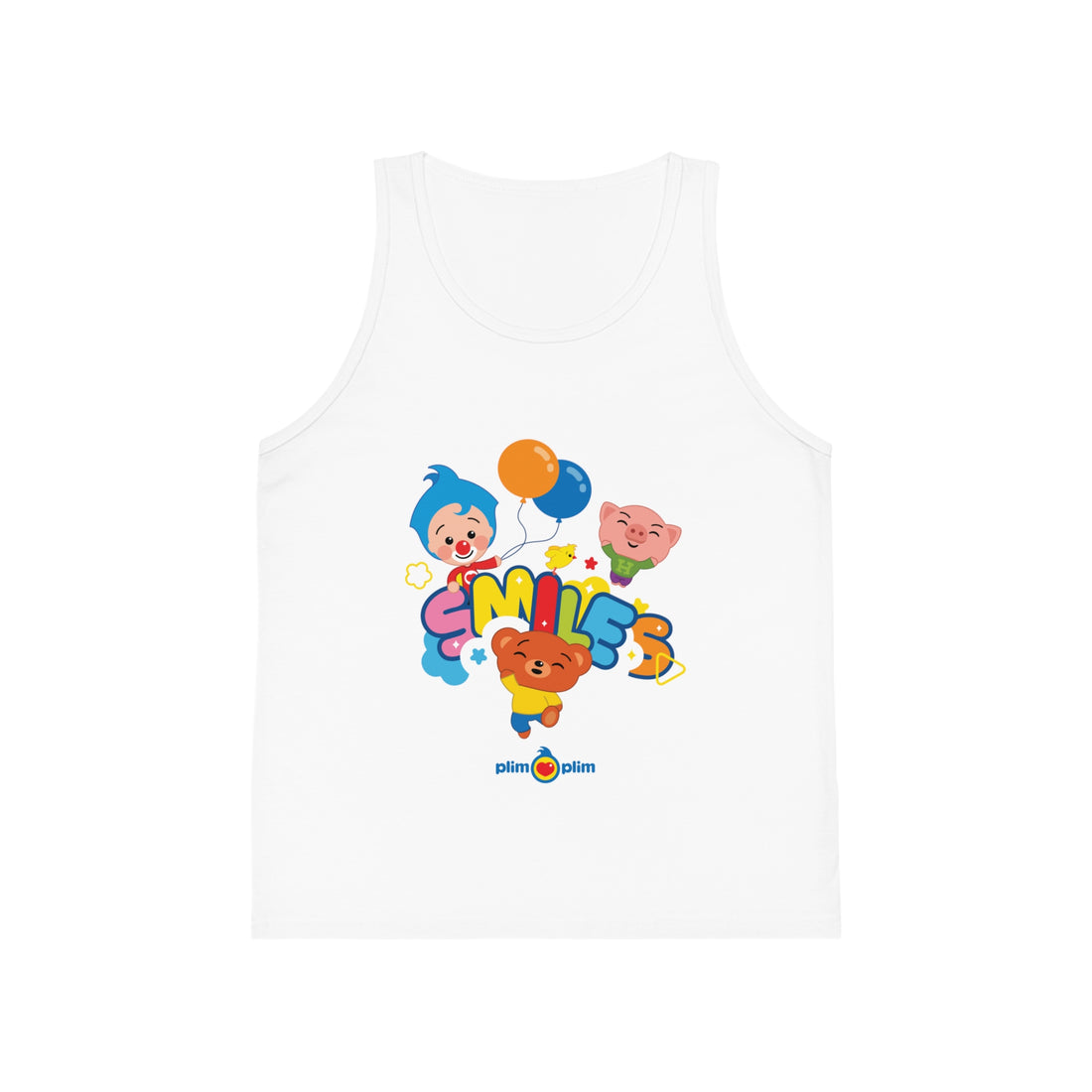 Plim Plim Camiseta de Tirantes de Niños Smiles
