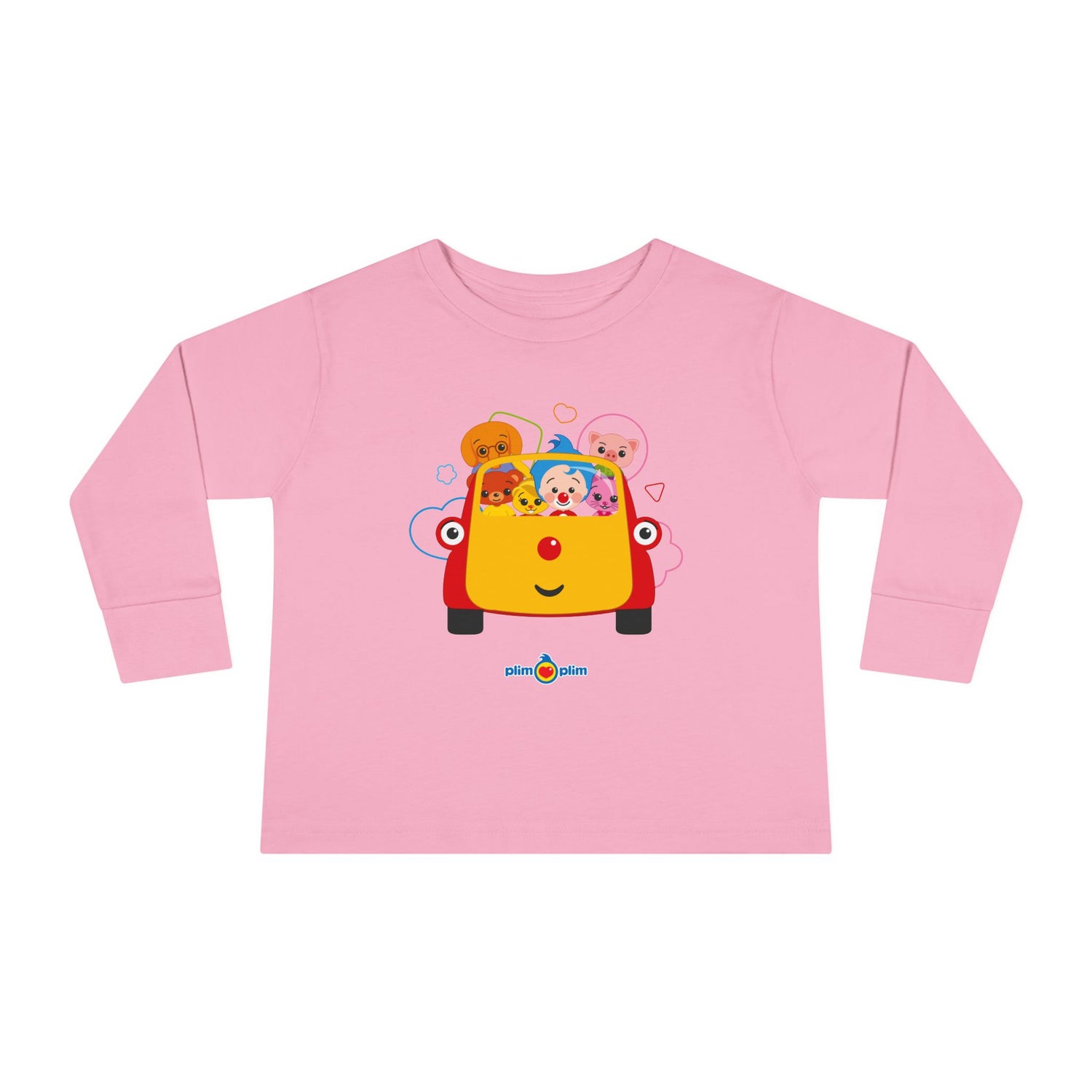 Plim Plim Camiseta Manga Larga de Niños Todos con Tuni