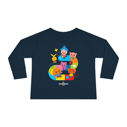 Plim Plim Camiseta Manga Larga de Niños Juego
