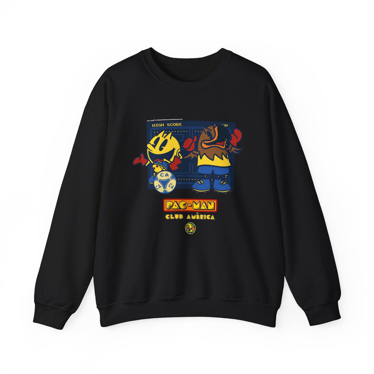 Club América x PAC-MAN - Sweatshirt – official Club América x PAC-MAN licensed merch (view 4)