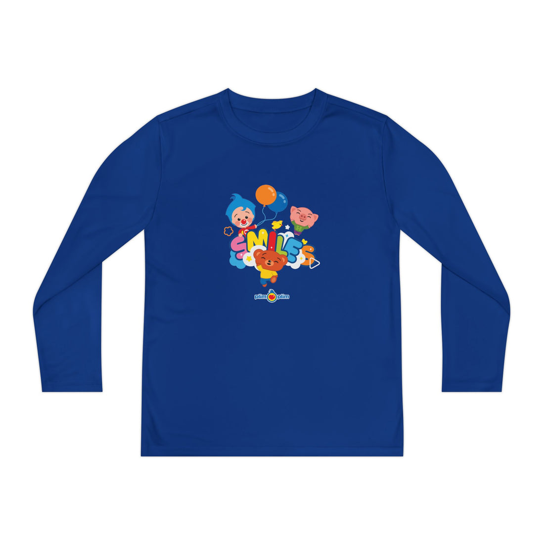 Plim Plim Camiseta Juvenil Manga Larga Smiles