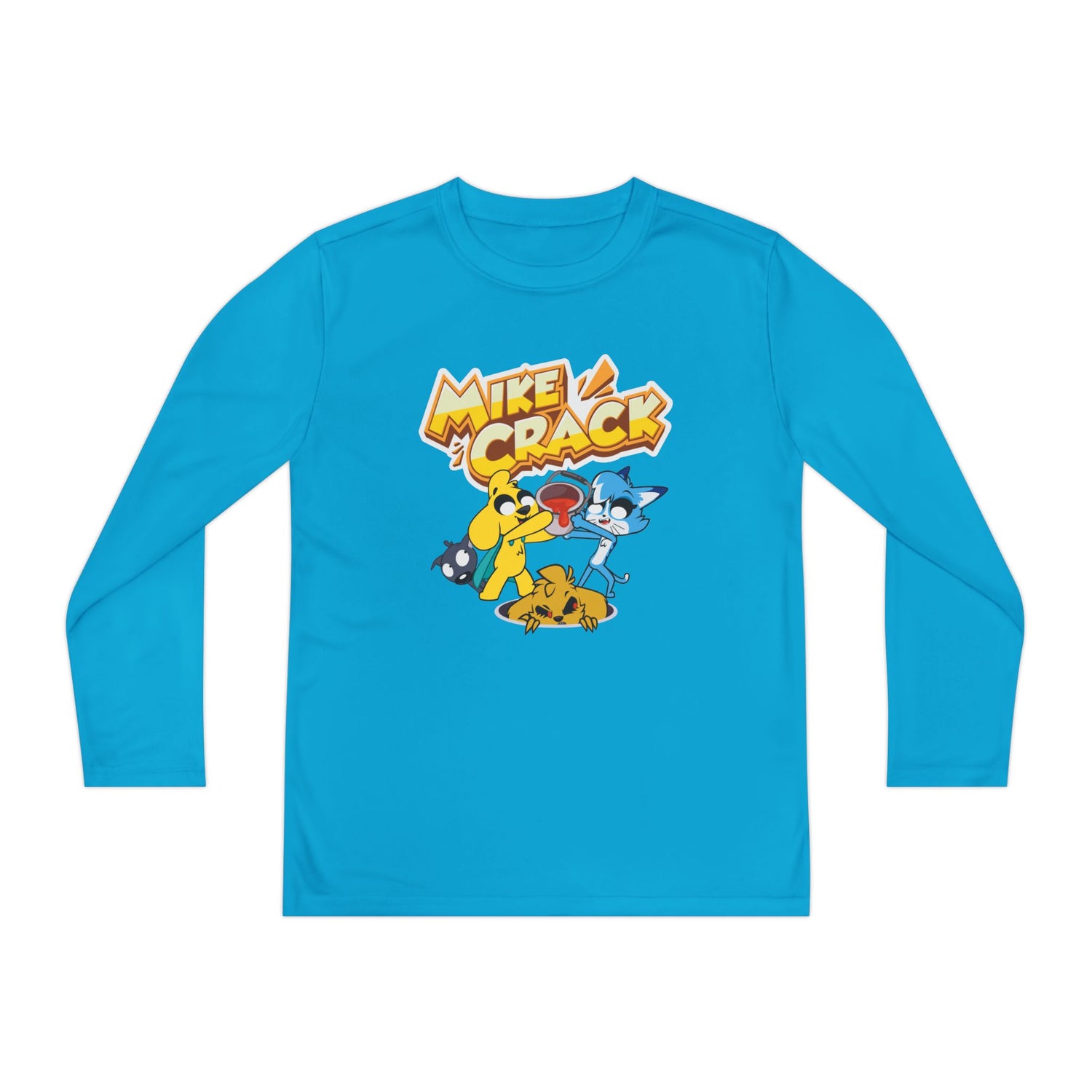 Camiseta deportiva juvenil de manga larga Mikecrack 