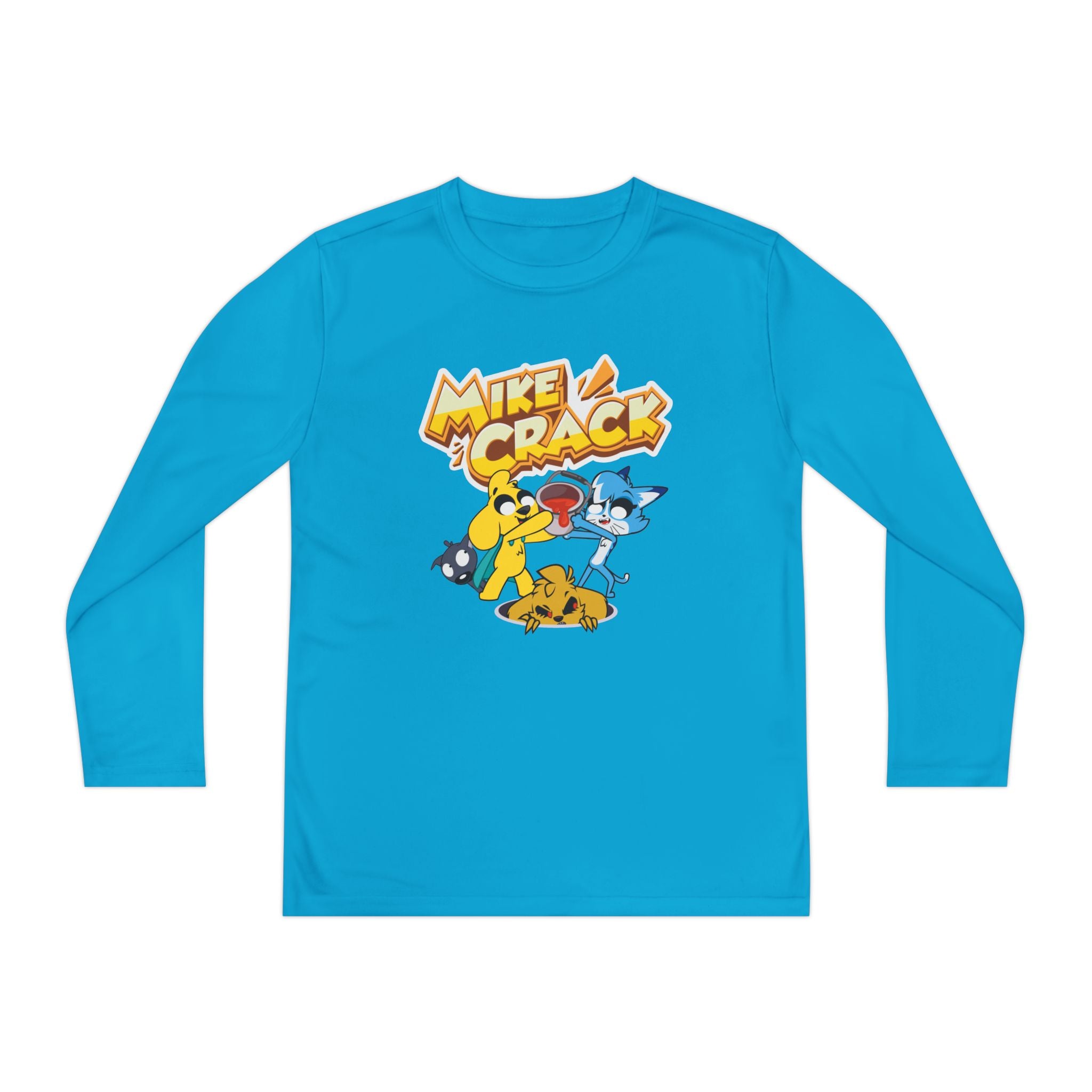 Camiseta deportiva juvenil de manga larga Mikecrack 