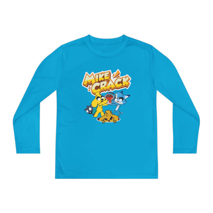 Camiseta deportiva juvenil de manga larga Mikecrack 