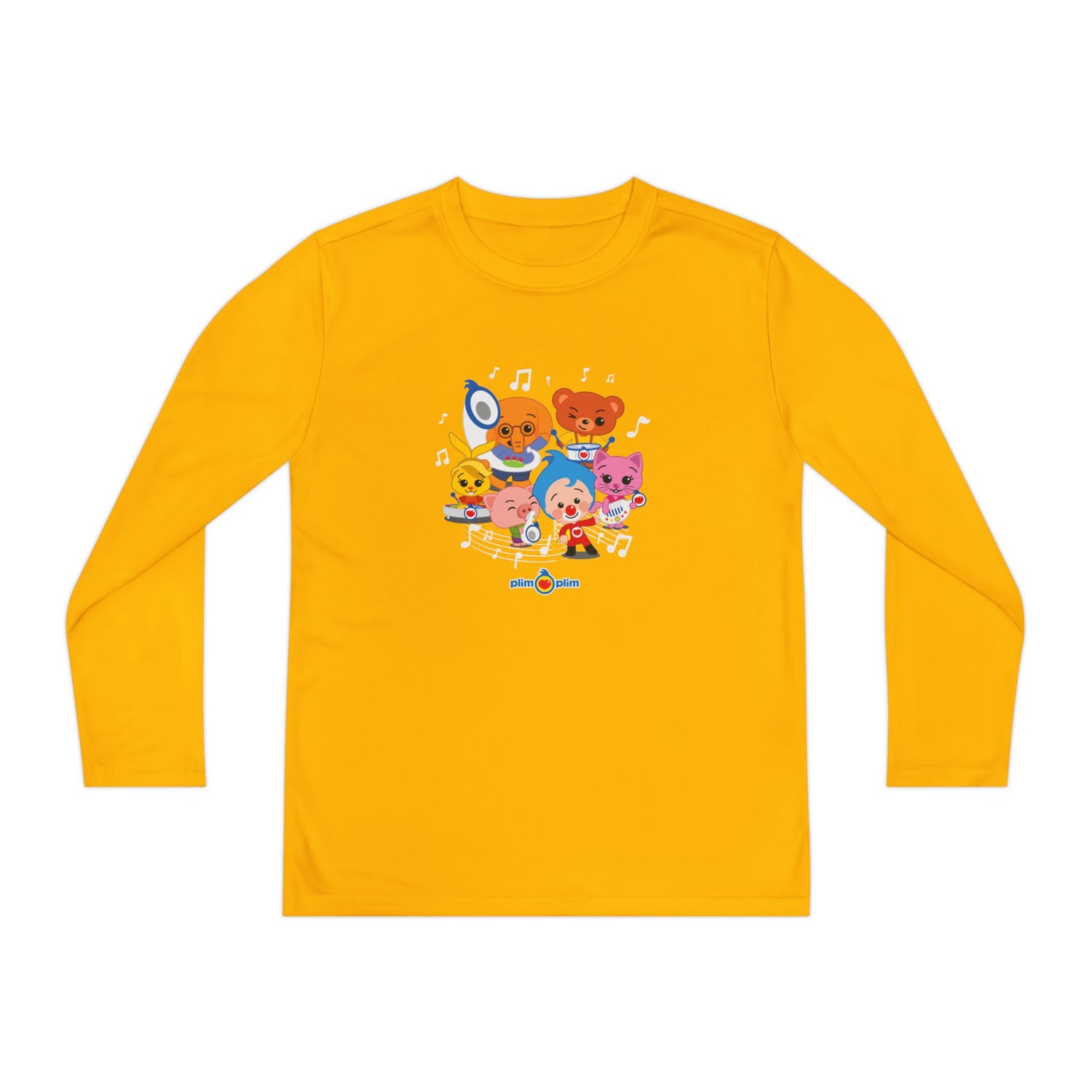 Plim Plim Camiseta Juvenil Manga Larga Orquesta