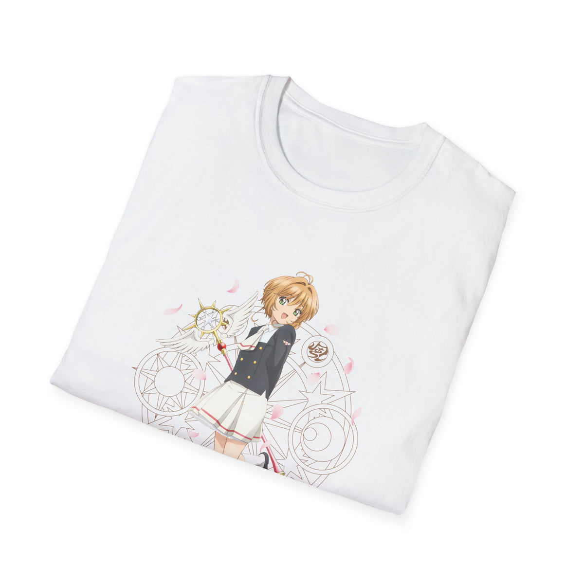 Cardcaptor Sakura: Clear Card - "Sakura in School Uniform A" T-shirt – official Cardcaptor Sakura licensed merch (view 2)