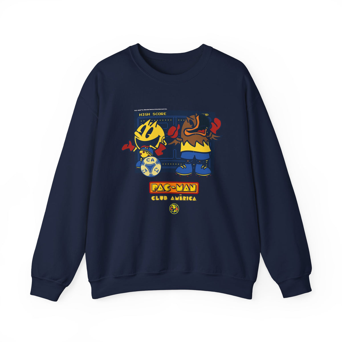 Club América x PAC-MAN - Sweatshirt – official Club América x PAC-MAN licensed merch (view 2)