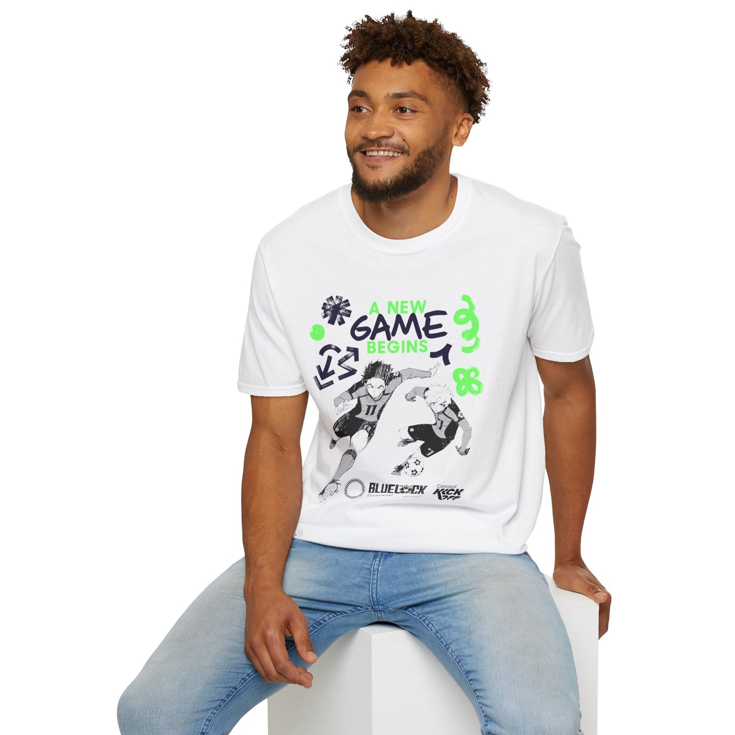 BLUE LOCK x Concacaf - "Isagi &amp; Nagi Kick Off" T-shirt