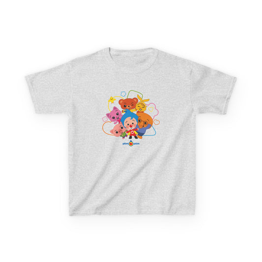 Plim Plim Camiseta para Niños de Algodón Grueso Amigos