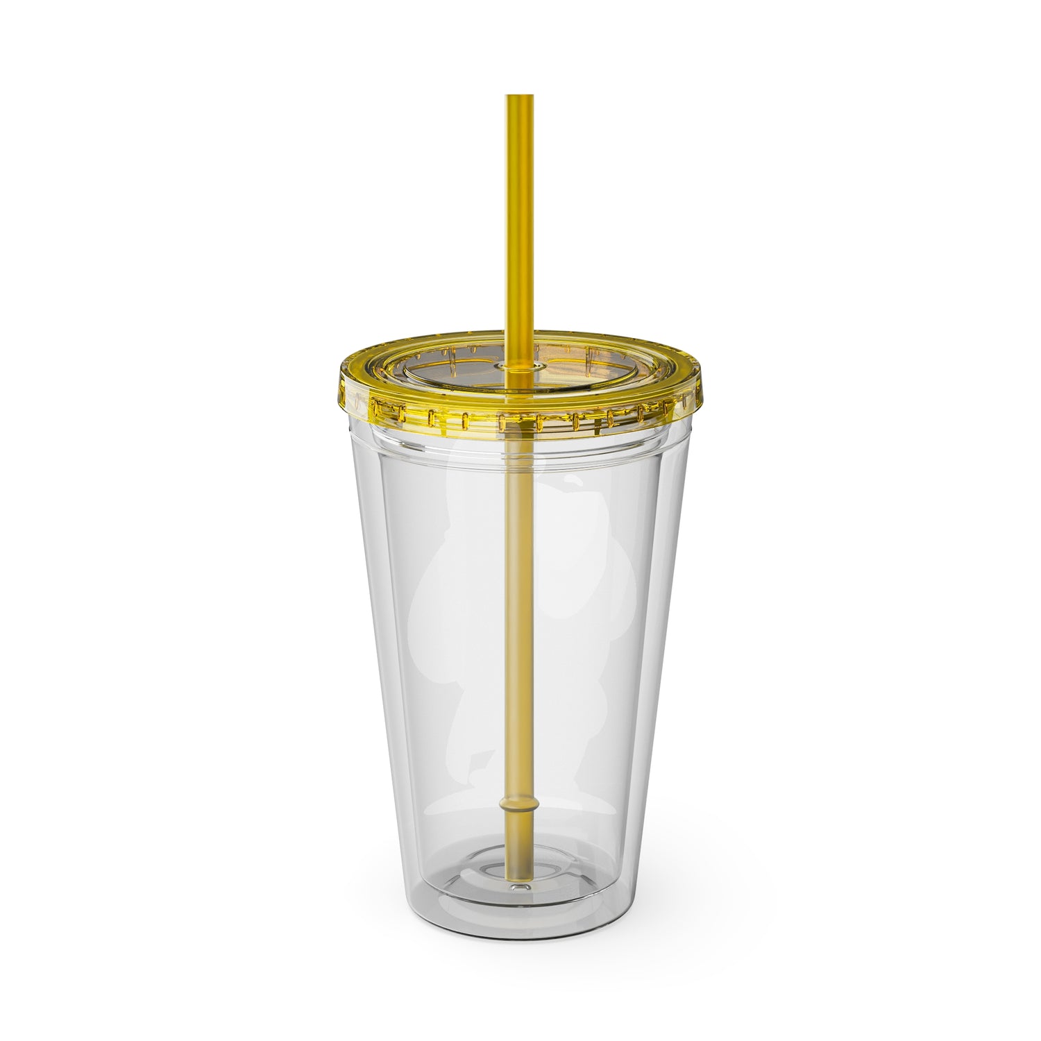 Mikecrack Acrylic Tumbler with Straw