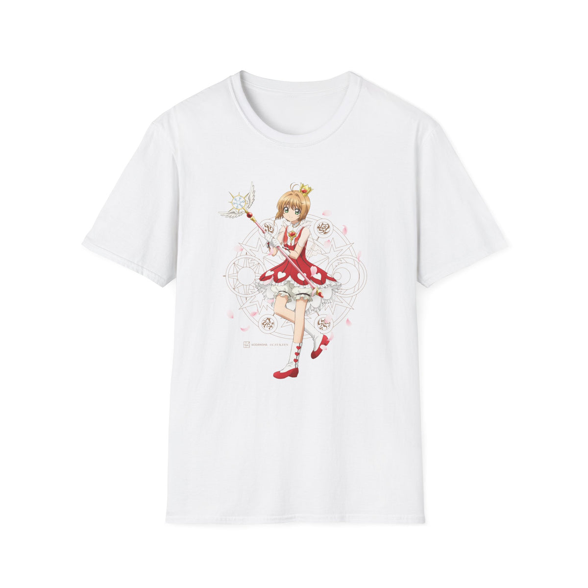 Cardcaptor Sakura: Clear Card - "Sakura in Battle Costume J" T-shirt – official Cardcaptor Sakura licensed merch (view 3)