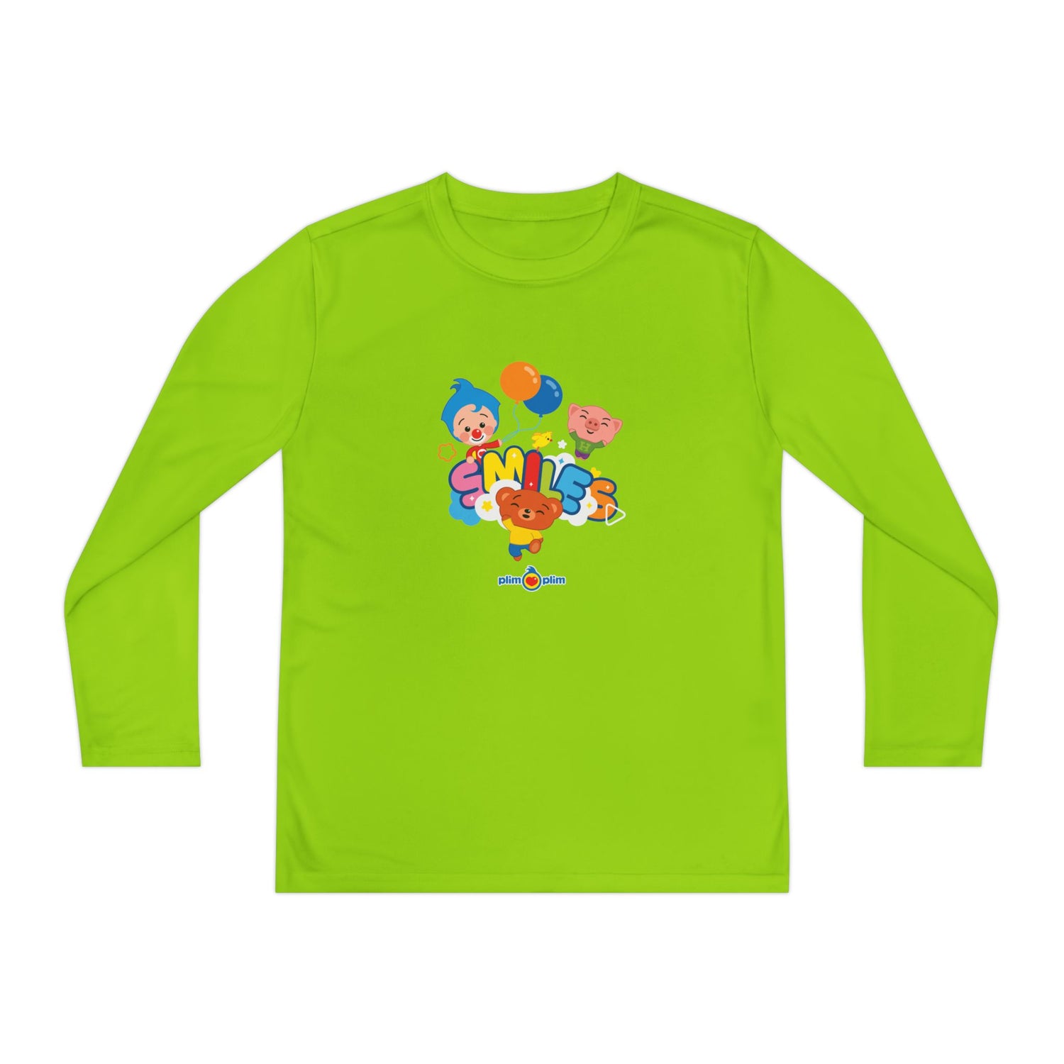 Plim Plim Camiseta Juvenil Manga Larga Smiles