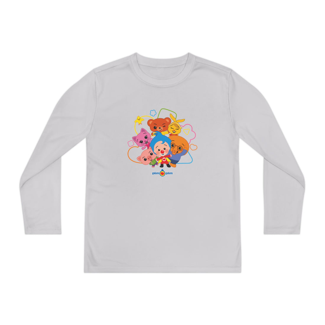 Plim Plim Camiseta Juvenil Manga Larga Amigos