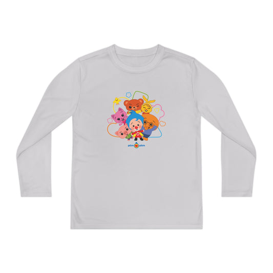 Plim Plim Camiseta Juvenil Manga Larga Plim Plim