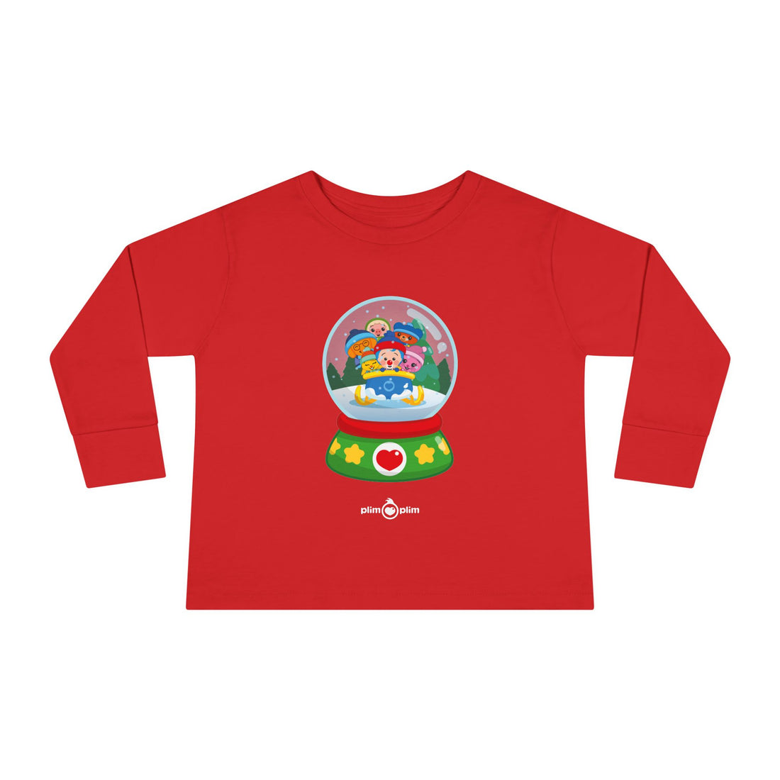 Toddler Christmas Family Long Sleeve Tee - Plim Plim Collection