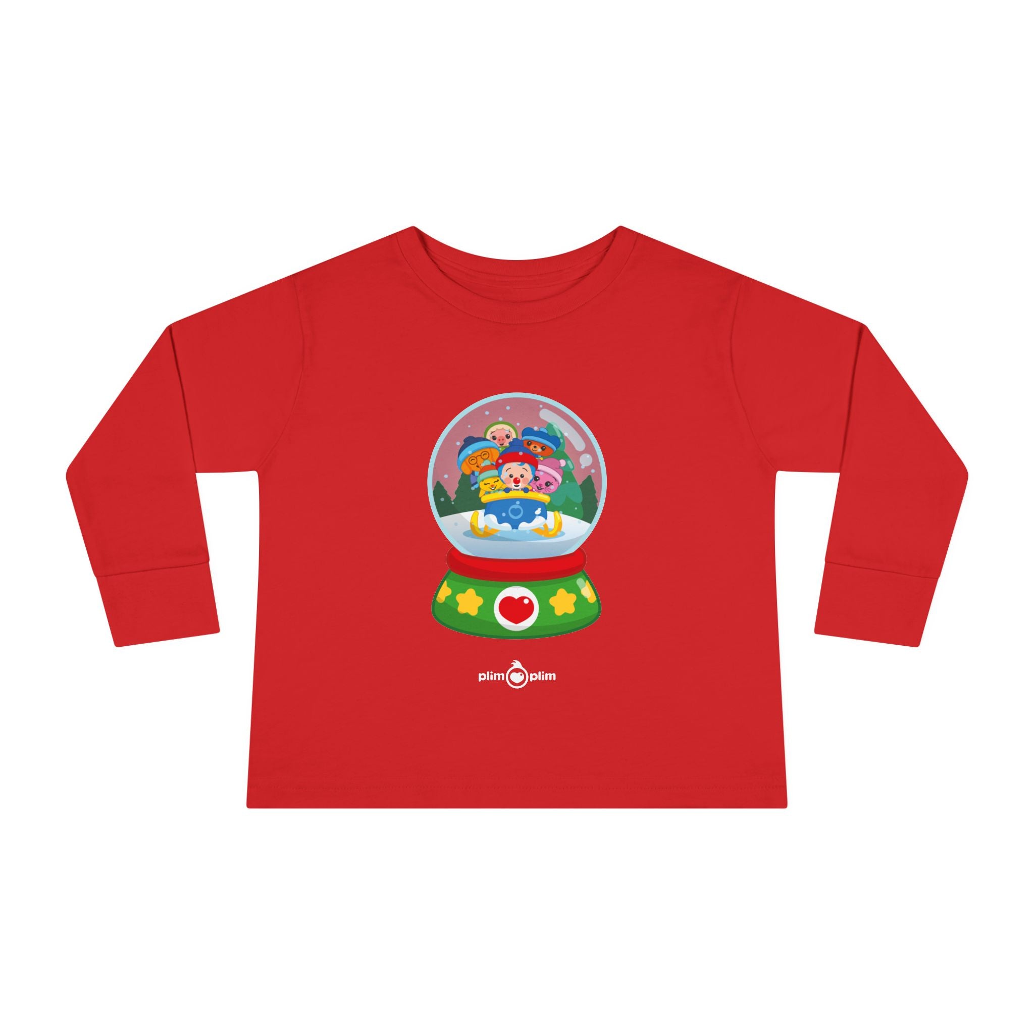 Toddler Christmas Family Long Sleeve Tee - Plim Plim Collection