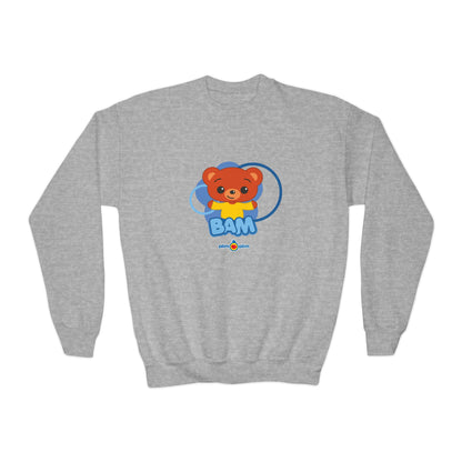 Plim Plim Sudadera Juvenil de Cuello Redondo Bam
