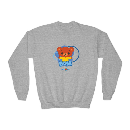 Plim Plim Sudadera Juvenil de Cuello Redondo Bam