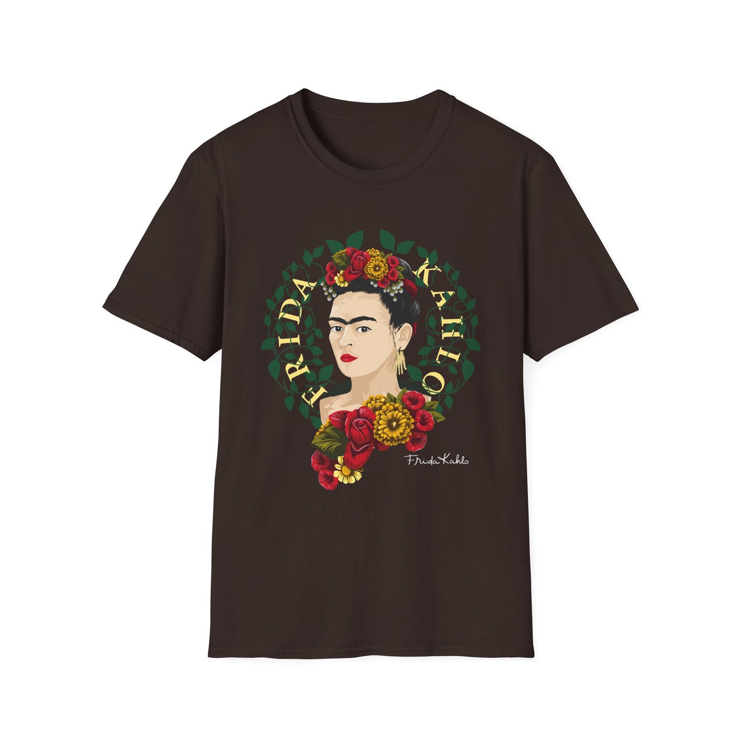 Frida Kahlo Colorful Unisex T-Shirt