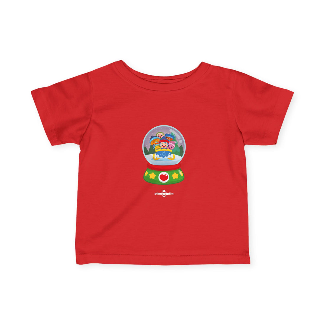 Toddler Christmas Family Fine Jersey Tee - Plim Plim Collection