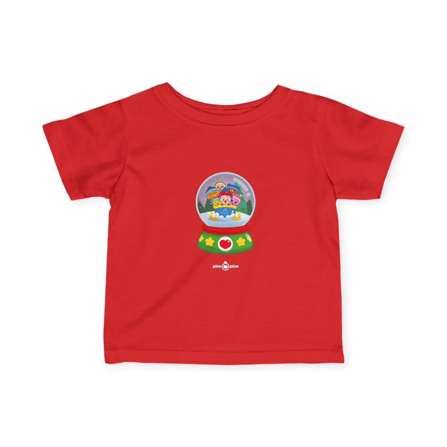 Toddler Christmas Family Fine Jersey Tee - Plim Plim Collection