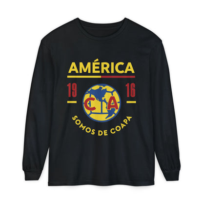 Club América Retro Long Sleeve T-Shirt - Unisex Soccer Fan Apparel