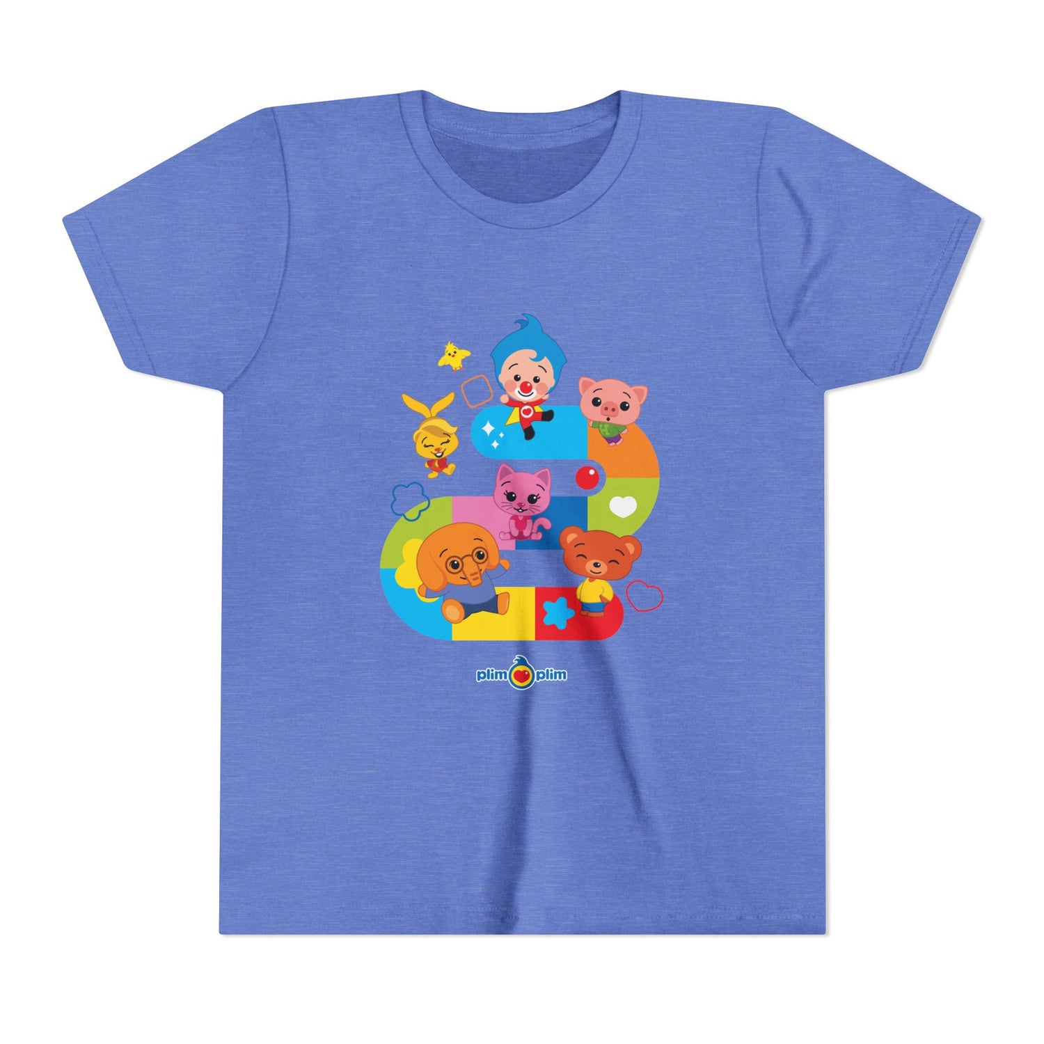 Plim Plim Camiseta Juvenil de Manga Corta Juego