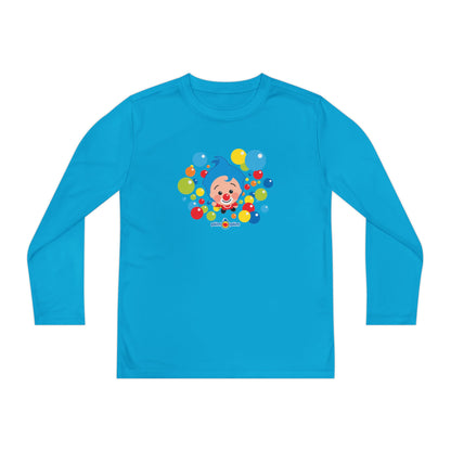 Plim Plim Camiseta Juvenil Manga Larga Burbujas