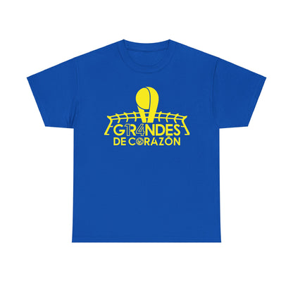 Club America Unisex Tee - Campeon Grandes de Corazon Negro y Azul