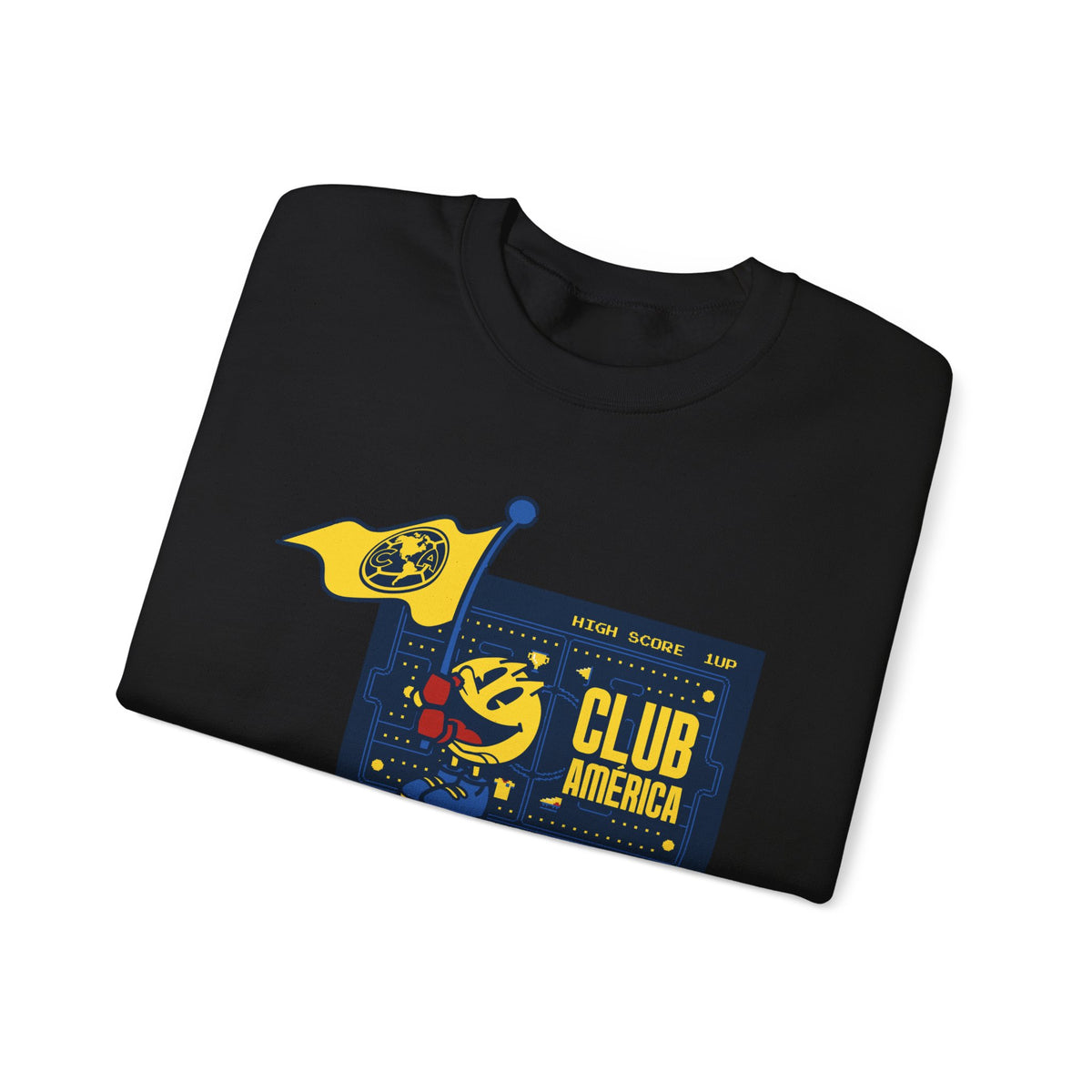 Club América x PAC-MAN - Sweatshirt – official Club América x PAC-MAN licensed merch (view 5)