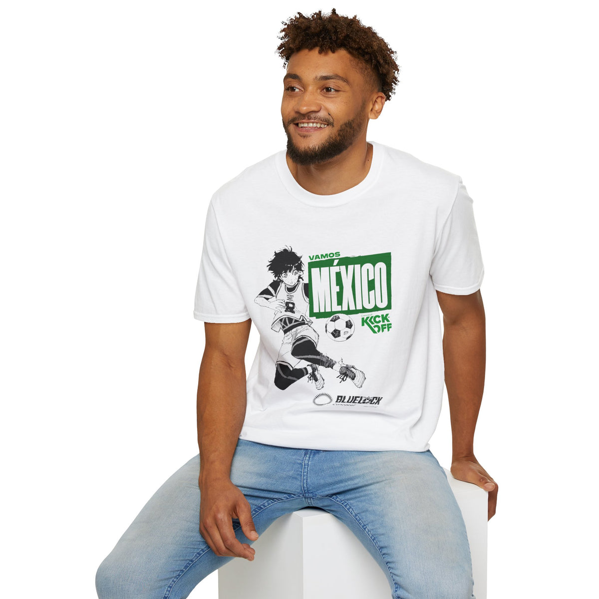 BLUE LOCK x Concacaf - "GO MEXICO Kick Off" T-shirt – official Blue Lock x Concacaf licensed merch
