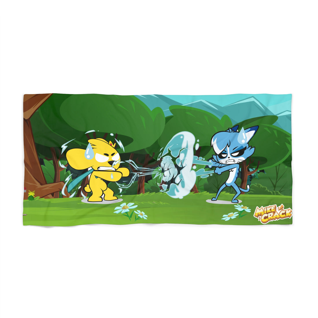 Mikecrack Beach Towel