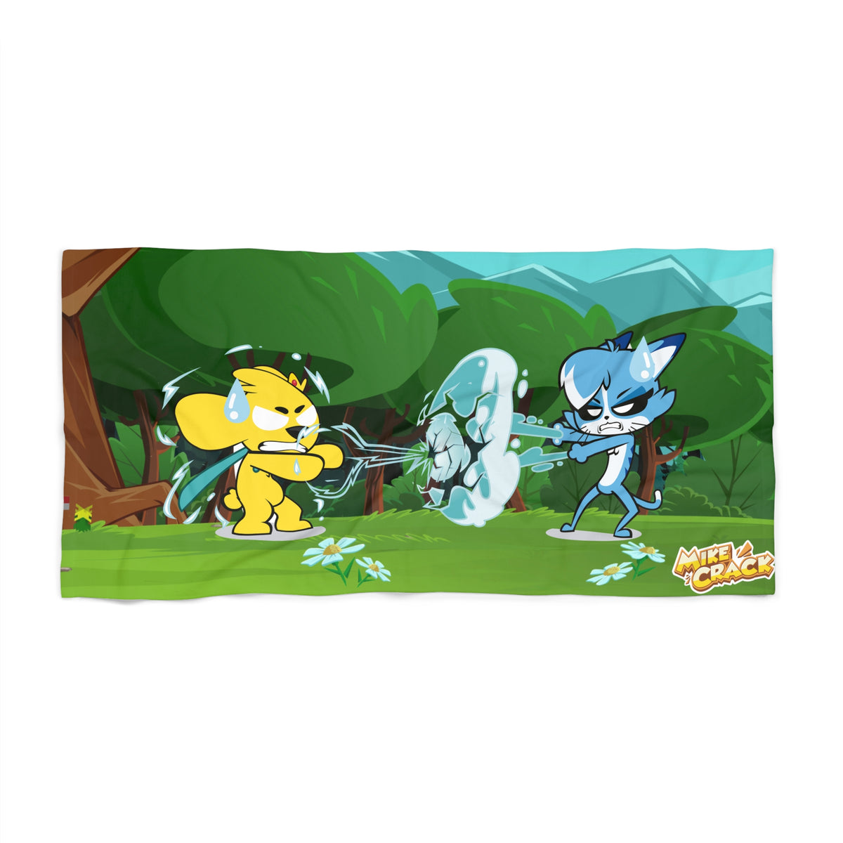 Mikecrack Beach Towel