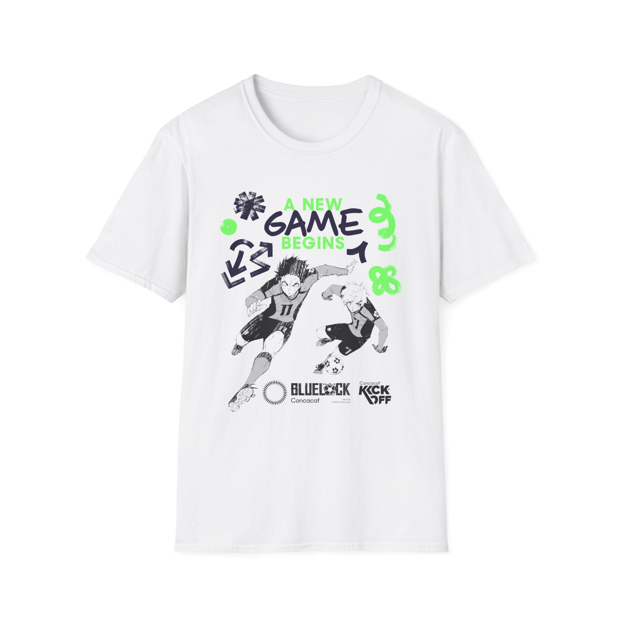 BLUE LOCK x Concacaf - "Isagi &amp; Nagi Kick Off" T-shirt