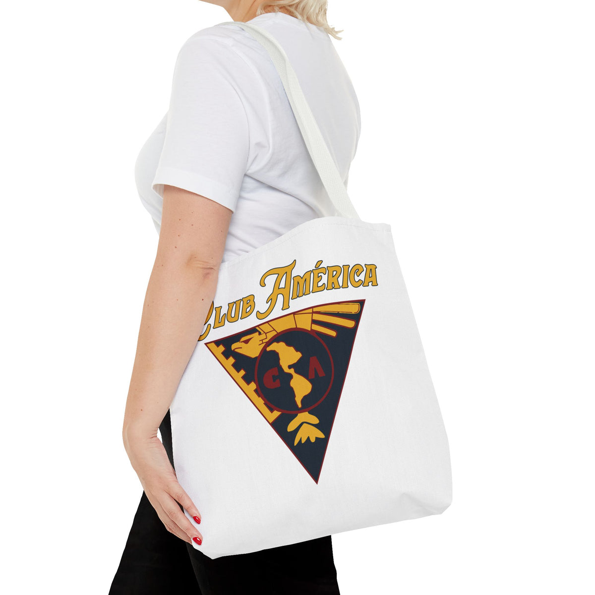 Club América Tote Bag - Retro Mexican Soccer Fan Collection – official Club América licensed merch (view 8)