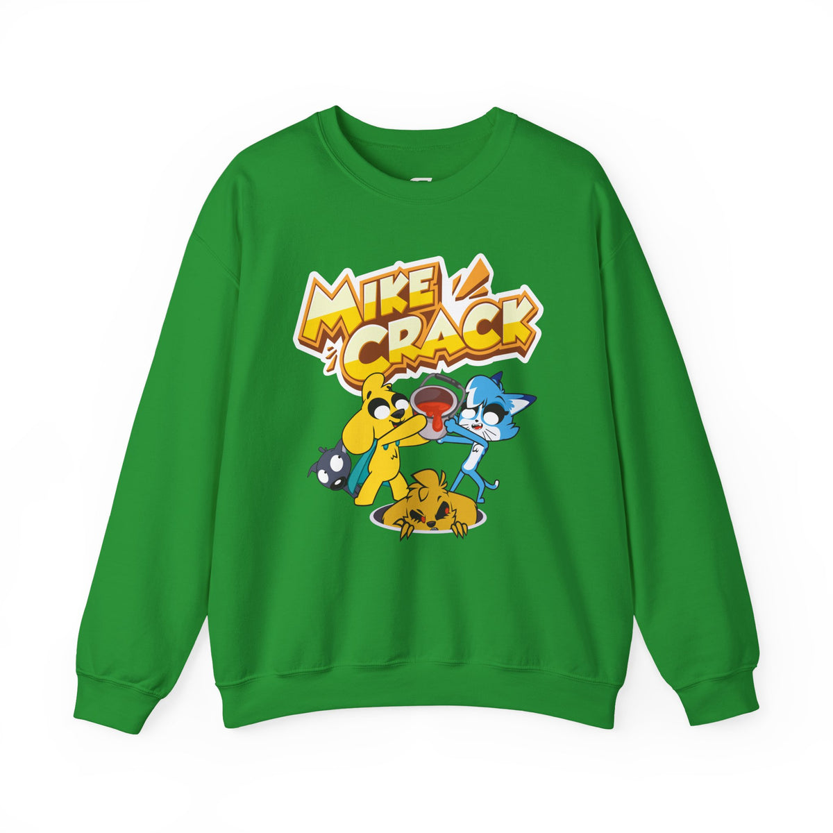 Mikecrack - Sudadera unisex cuello redondo