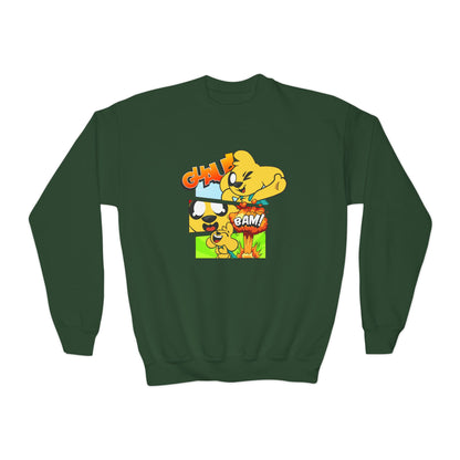 Mikecrack Youth Crew Neck Sweatshirt