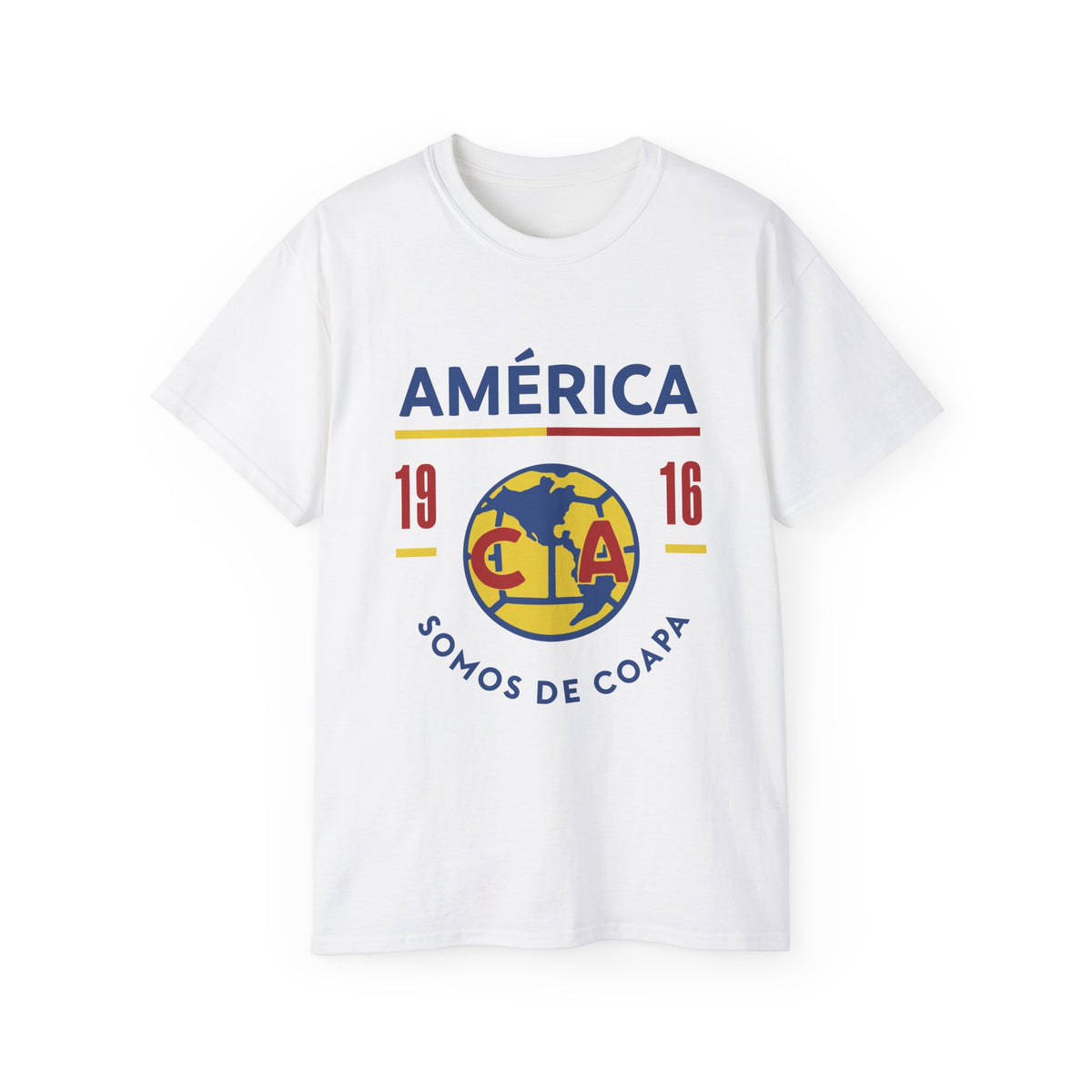 Club América Retro Tee - Vintage Soccer Apparel for True Fans – official Club América licensed merch (view 3)