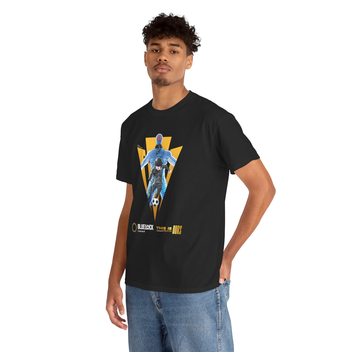 Concacaf x BLUE LOCK - GO MEXICO: Isagi training in Kick-Off Tee – Where Soccer Meets – official Blue Lock x Concacaf licensed merch (view 2)