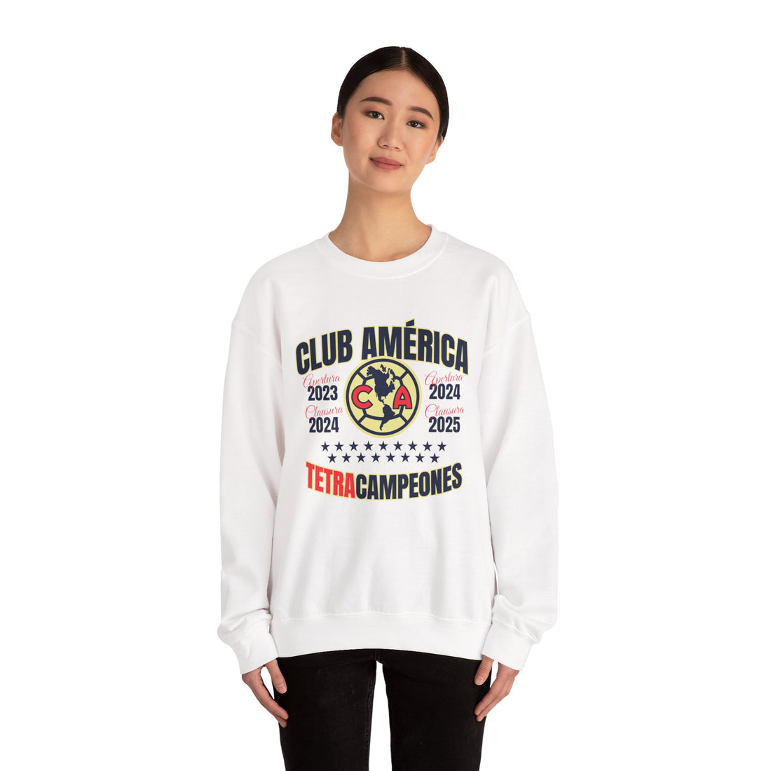 Club América — 17 four-time champion Unisex Heavy Blend™ Crewneck Sweatshirt