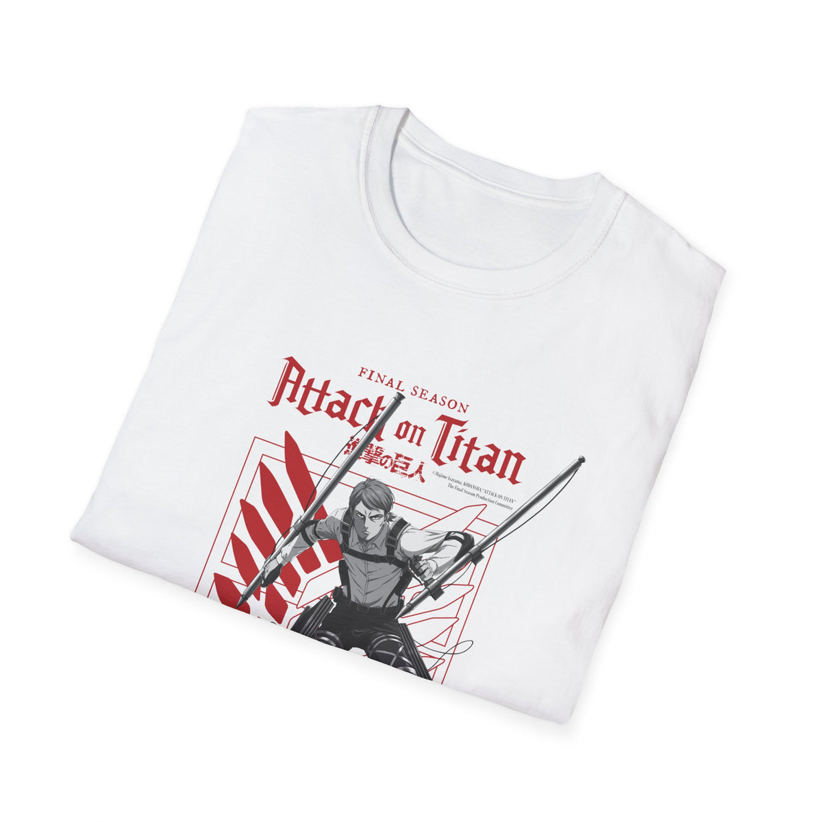 Attack on Titan Final Season - "Jean Kirstein" T-shirt – official Attack on Titan licensed merch (view 2)